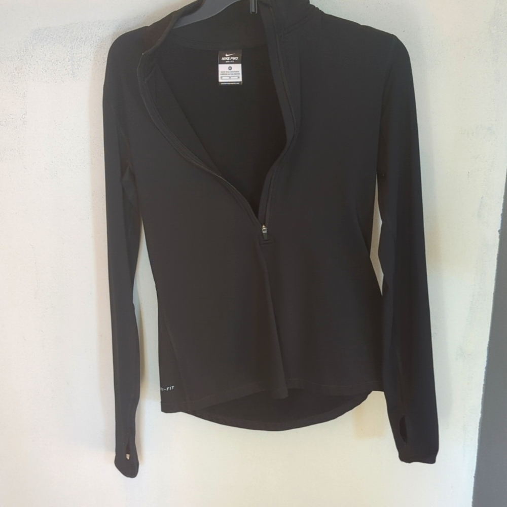 Nike Pro Dri-Fit Black Long Sleeve Top